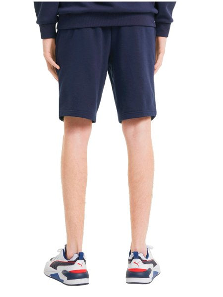 BERMUDA MOLETOM PUMA ESSENTIALS AZUL MARINHO