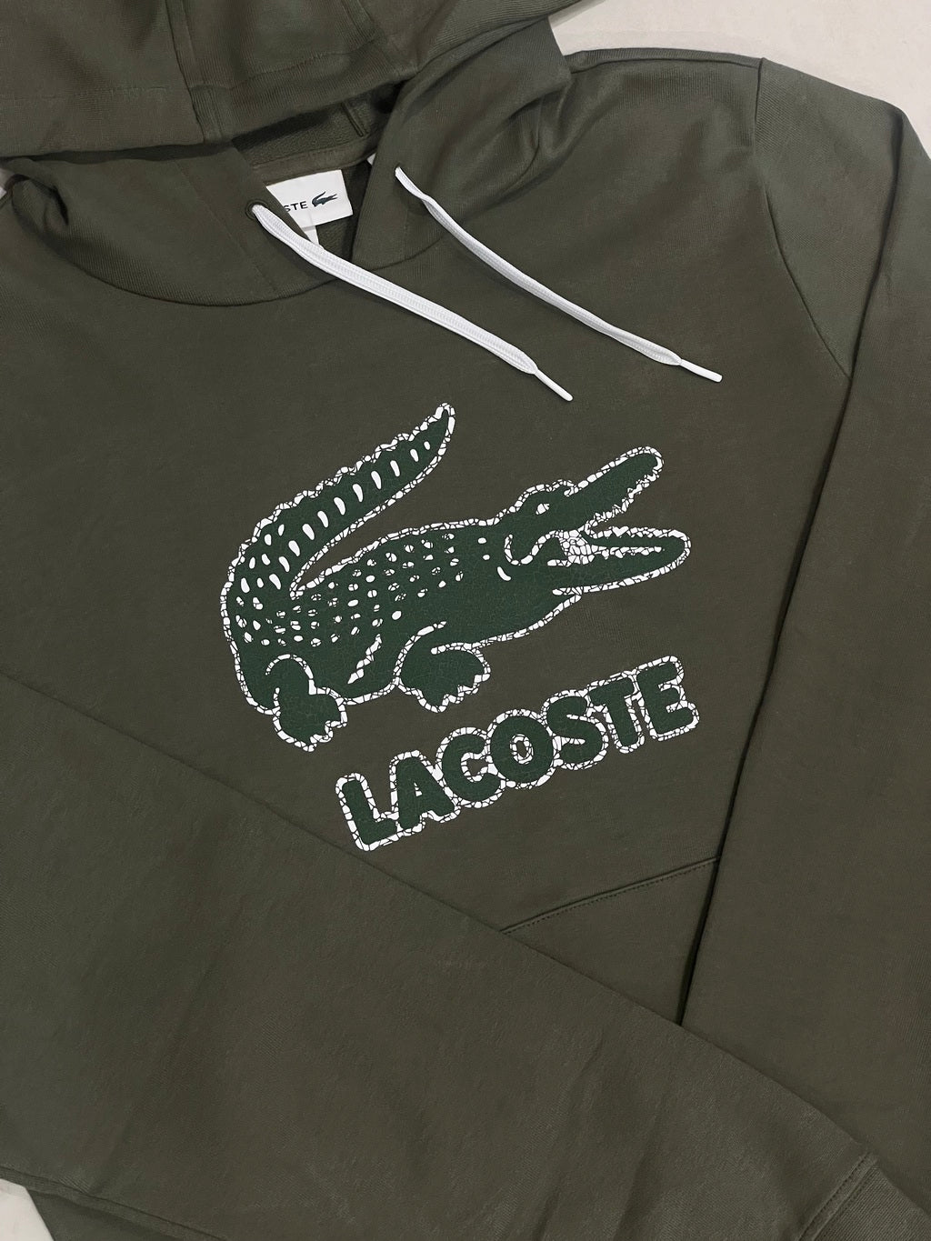 MOLETOM LACOSTE BIG LOGO - VERDE