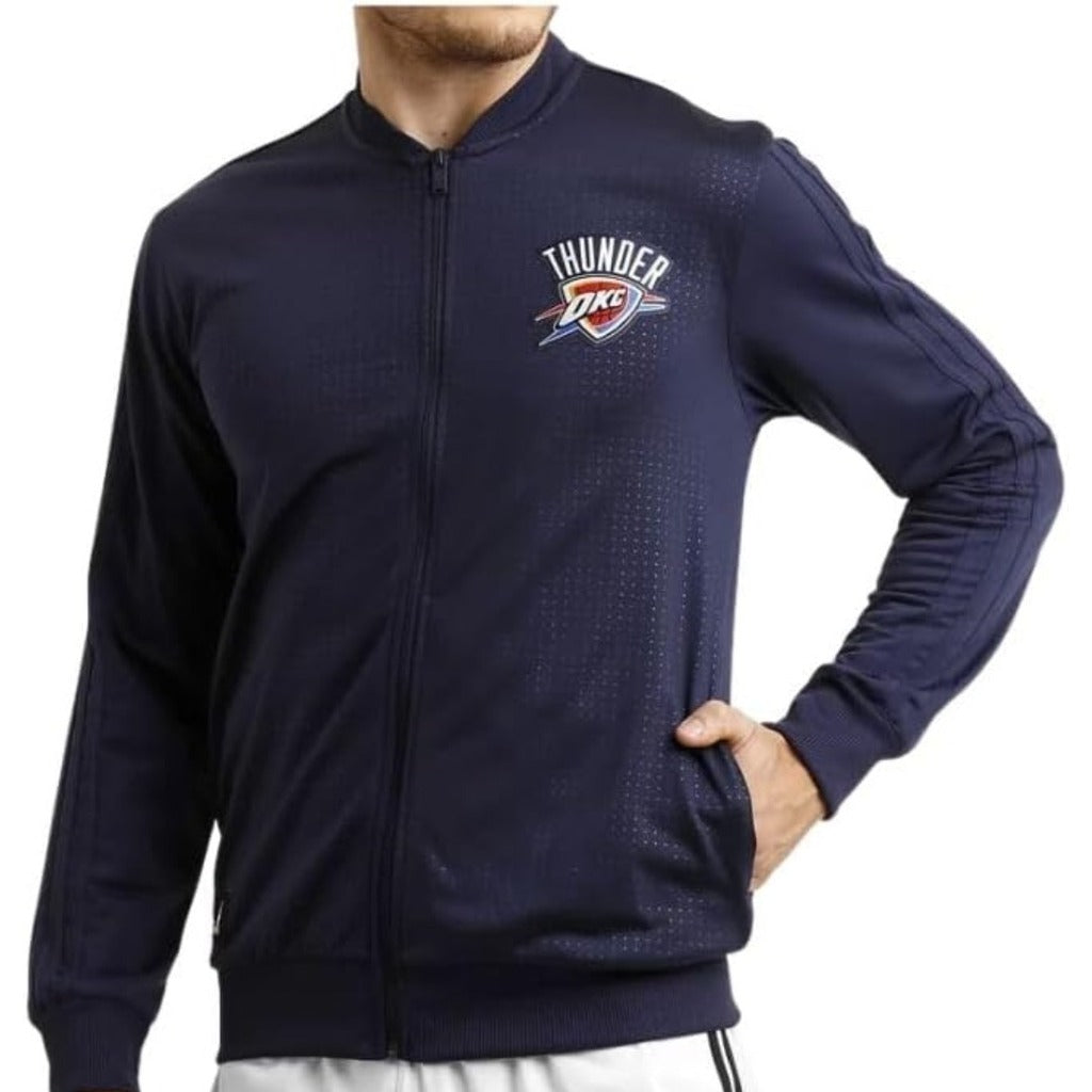 JAQUETA ADIDAS NBA OKLAHOMA CITY THUNDER WINTER HOOPS COURT