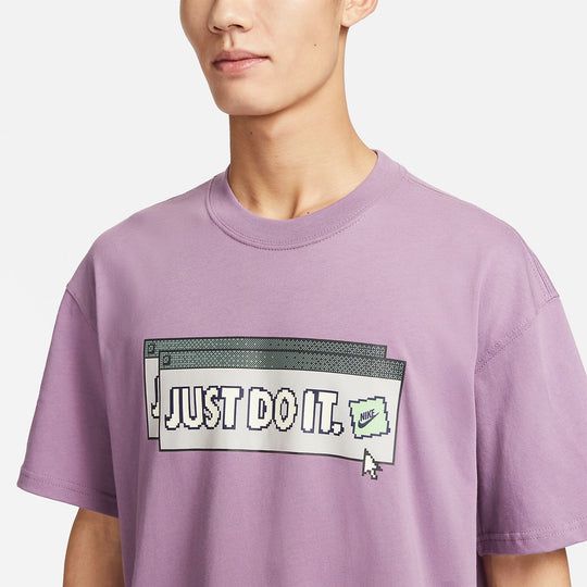 CAMISETA NIKE SPORTSWEAR JUST DO IT - ROXA