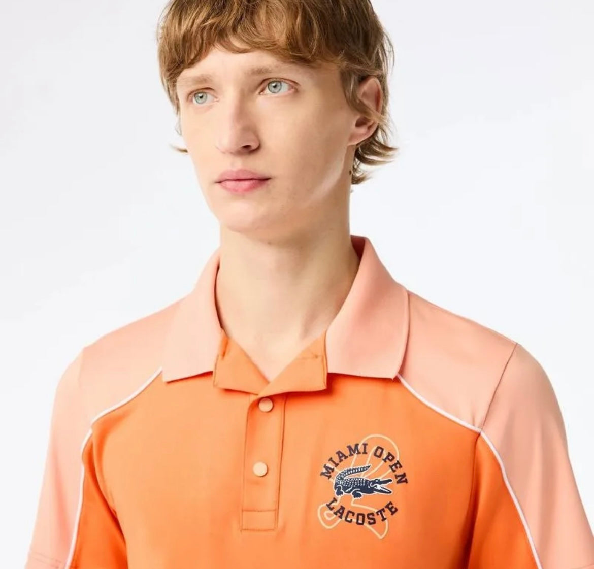 CAMISA POLO LACOSTE BALLGIRL EDIÇÃO MIAMI OPEN