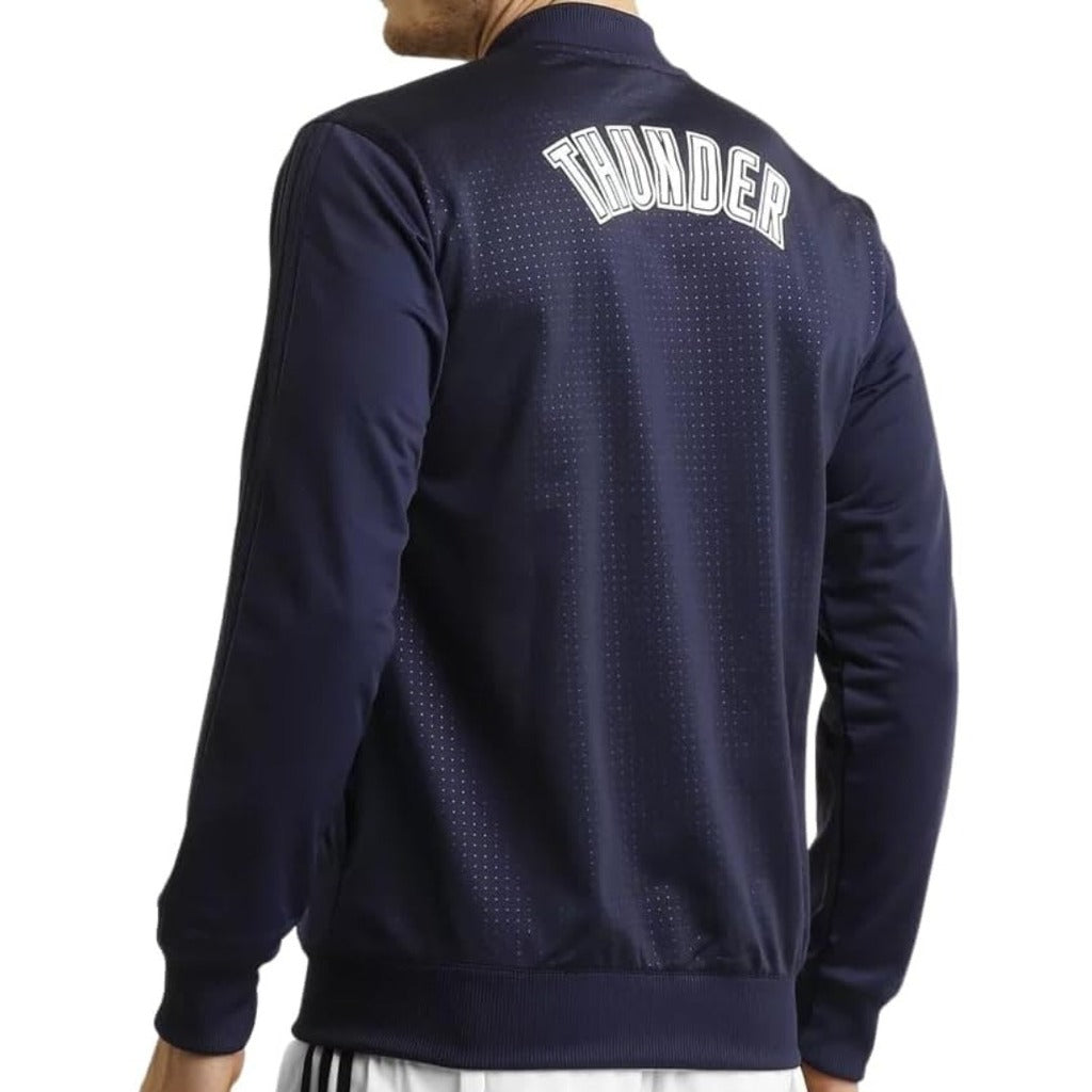 JAQUETA ADIDAS NBA OKLAHOMA CITY THUNDER WINTER HOOPS COURT