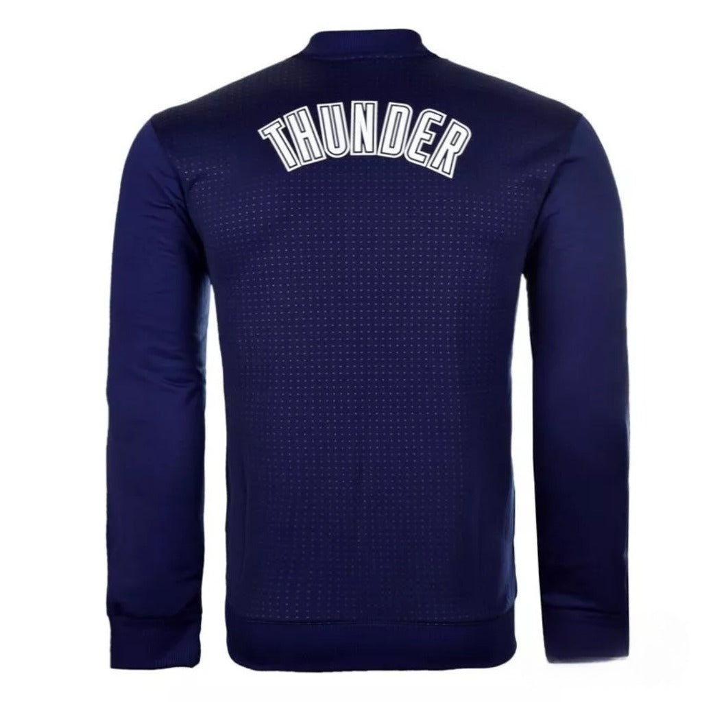 JAQUETA ADIDAS NBA OKLAHOMA CITY THUNDER WINTER HOOPS COURT