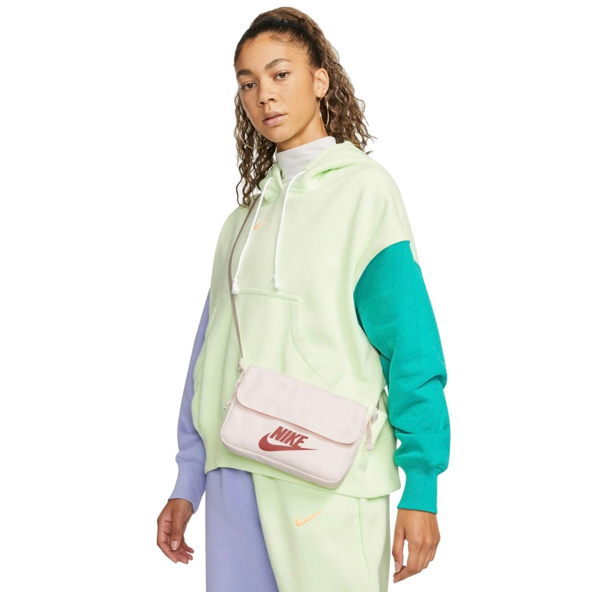 SHOULDER BAG NIKE SPORTSWEAR FEMININA - ROSA