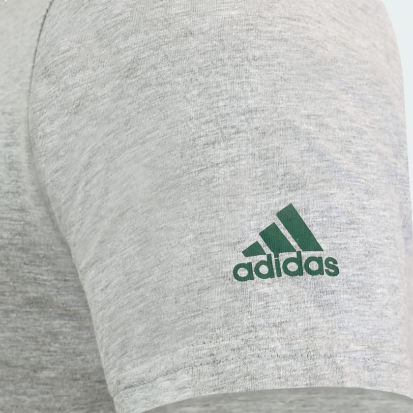 CAMISETA ADIDAS POSITIVE AURA LINEAR - CINZA