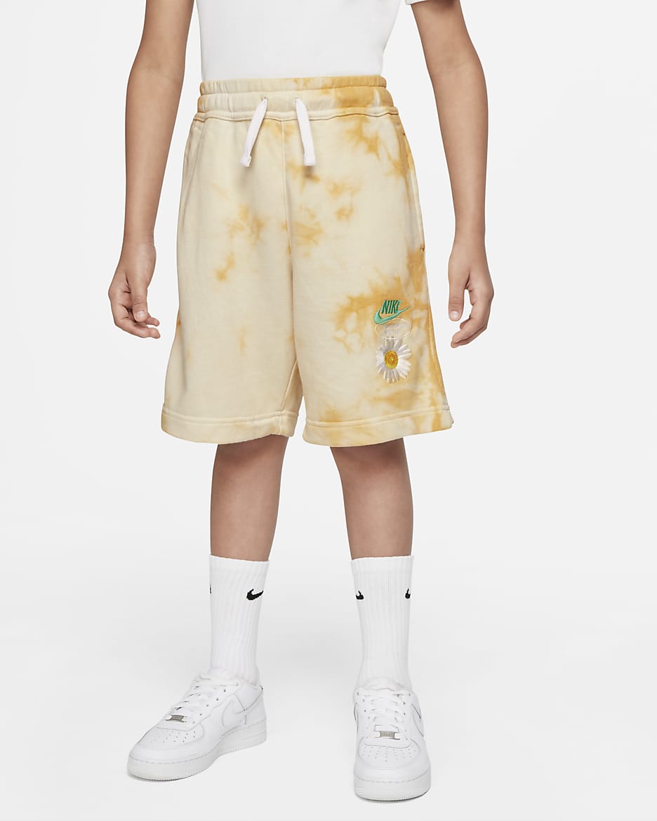 SHORTS NIKE FRENCH TERRY - AMARELO