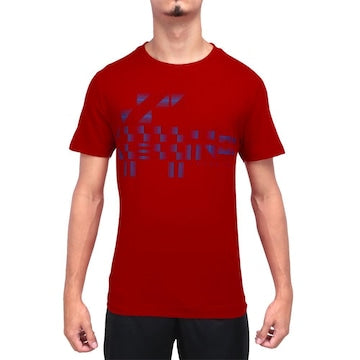 CAMISETA LACOSTE NOVAK DJOKOVIC - VERMELHA