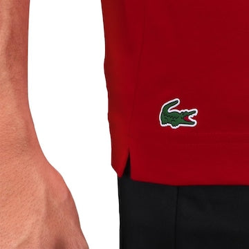 CAMISETA LACOSTE NOVAK DJOKOVIC - VERMELHA