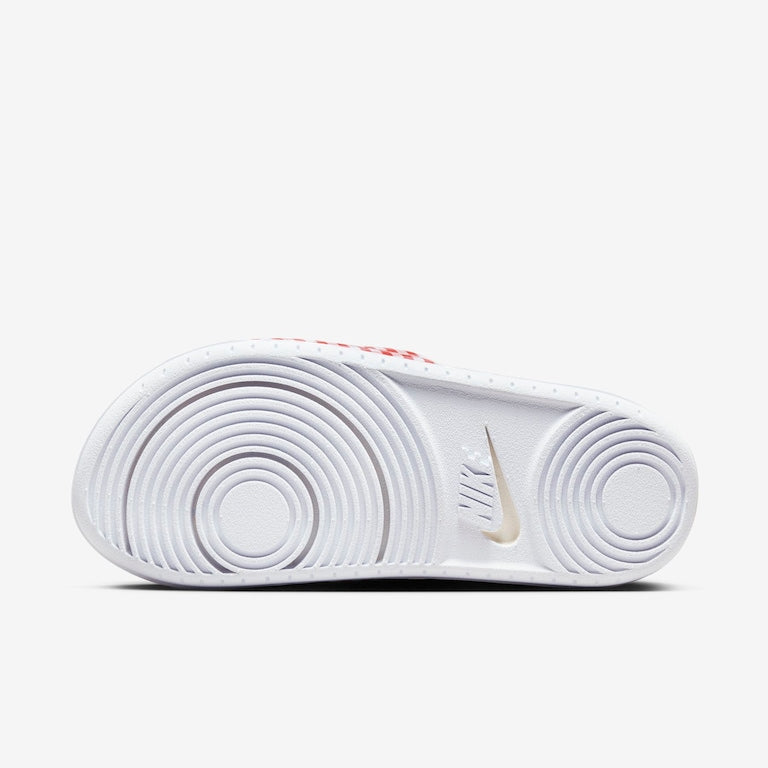 CHINELO NIKE OFFCOURT - BRANCO/VERMELHO