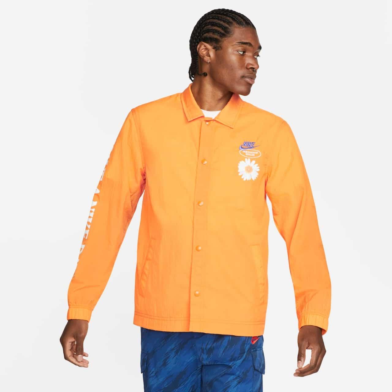 JAQUETA NIKE “HAVE A NIKE DAY”- LARANJA