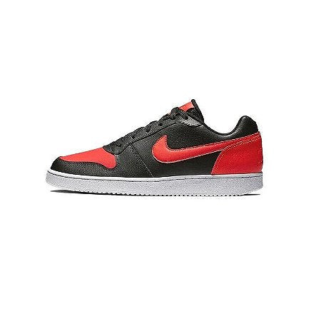 TENIS NIKE EBERNOM LOW - PRETO/VERMELHO
