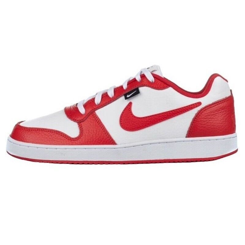 TENIS NIKE EBERNOM LOW - BRANCO/VERMELHO