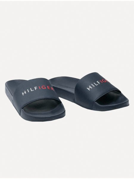 CHINELO TOMMY HILFIGER SLIDE MARCO - MARINHO