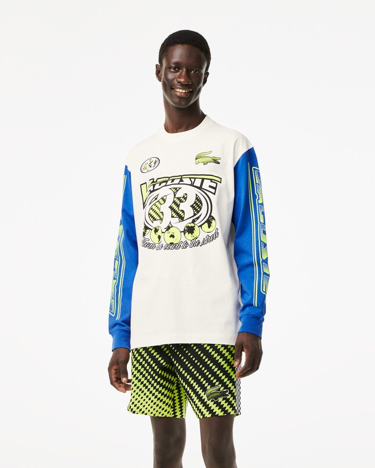 CAMISETA LACOSTE “33” MANGA LONGA