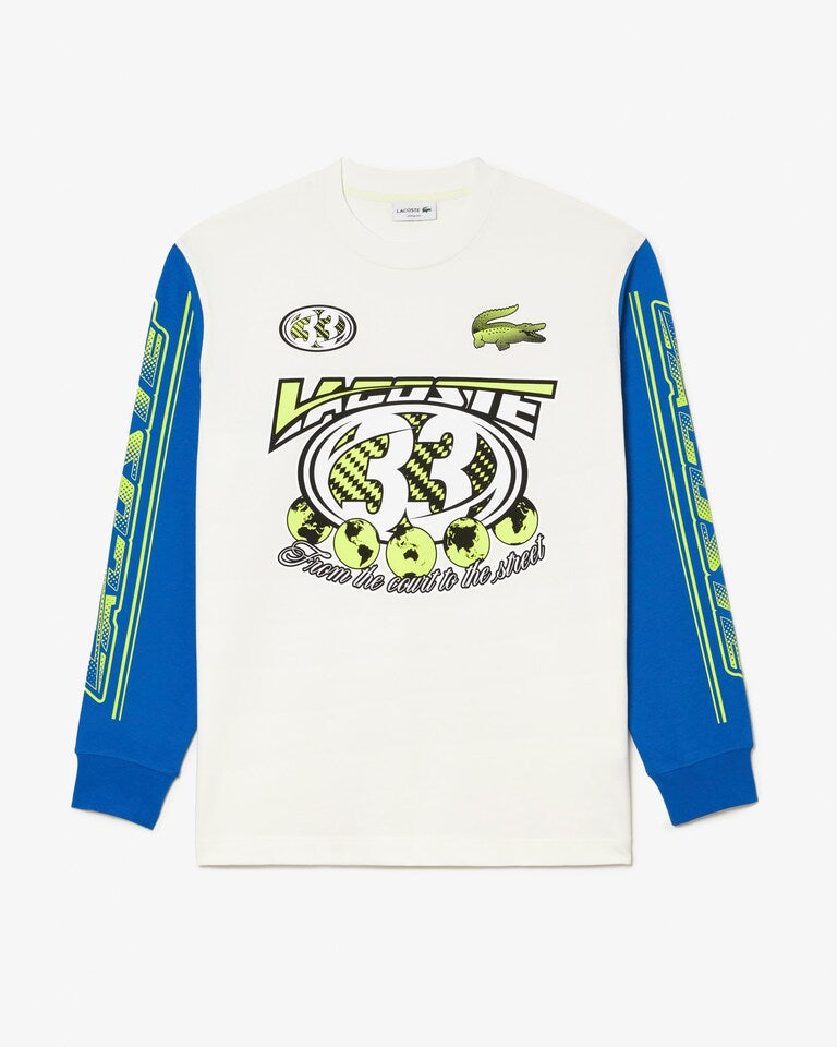 CAMISETA LACOSTE “33” MANGA LONGA