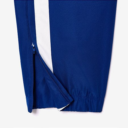 CONJUNTO LACOSTE COLORBLOCK SWEATSUIT - AZUL/VERMELHO