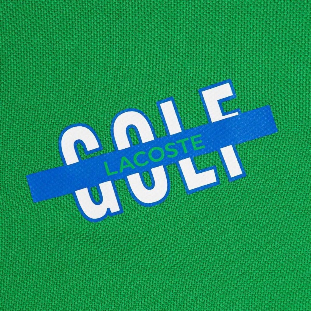 CAMISETA POLO LACOSTE GOLF - VERDE
