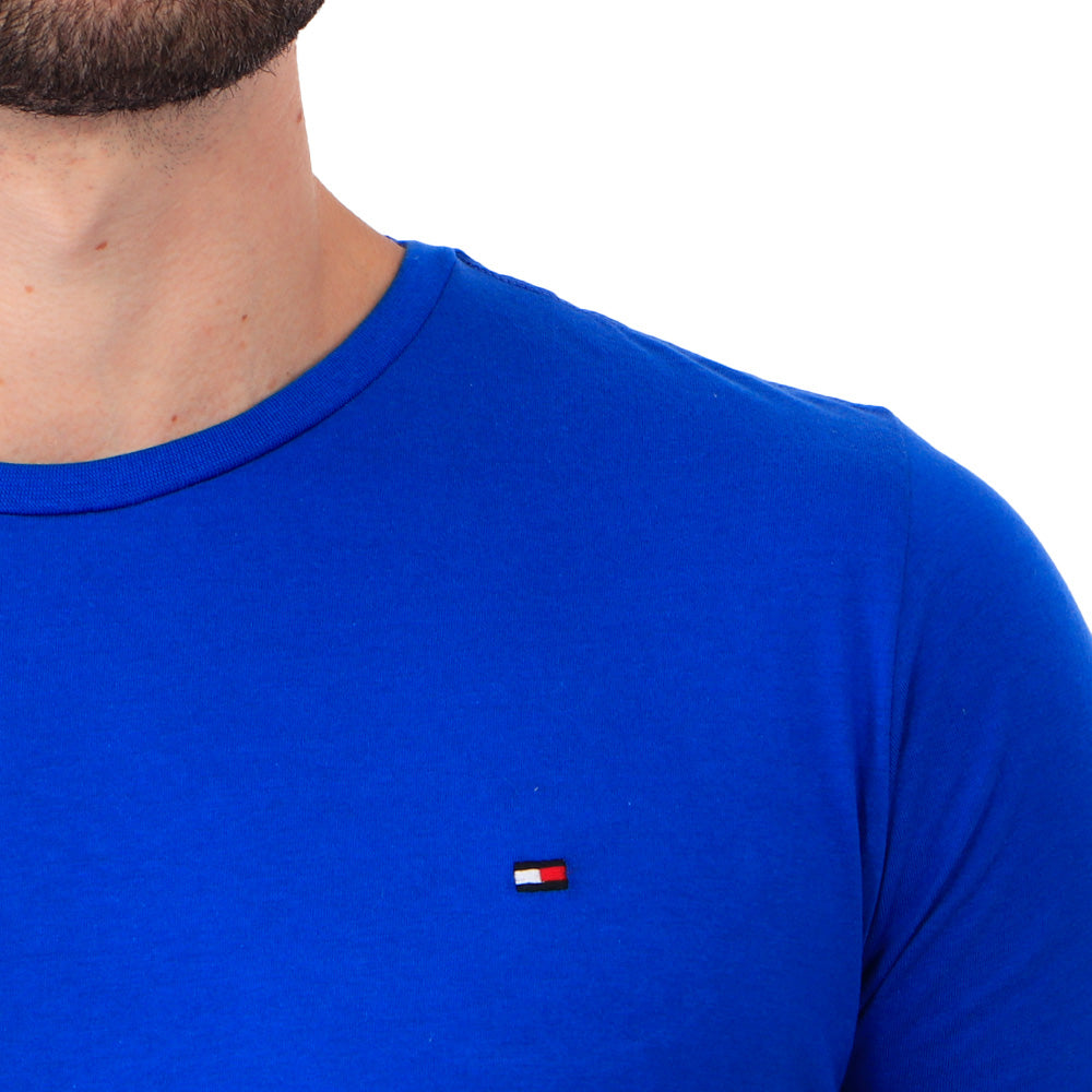 CAMISETA TOMMY HILFIGER BASIC - AZUL