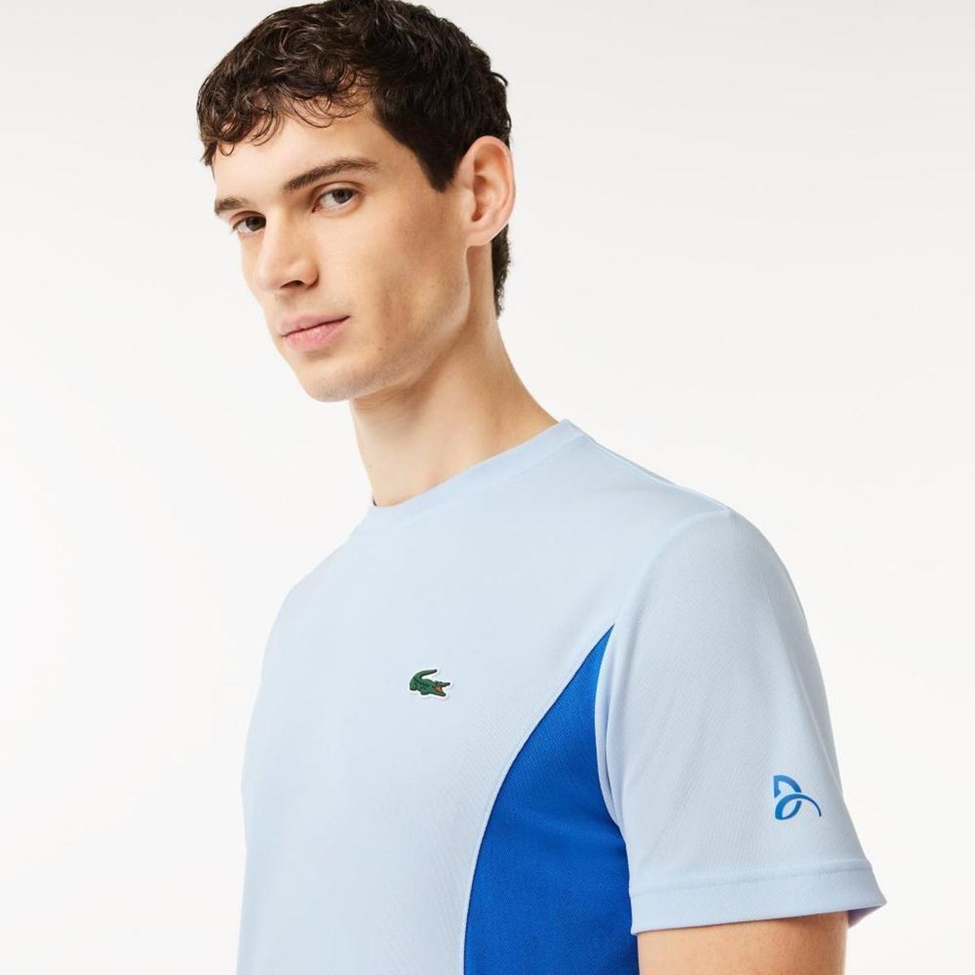 CAMISETA LACOSTE NOVAK DJOKOVIC - AZUL