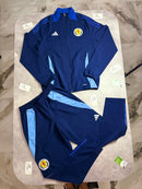 CONJUNTO SELEÇÃO ESCOCESA - AZUL