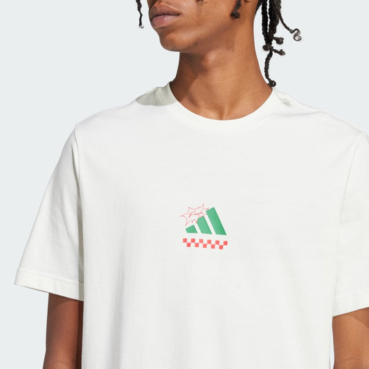 ADIDAS GRÁFICA PIZZA - BRANCA