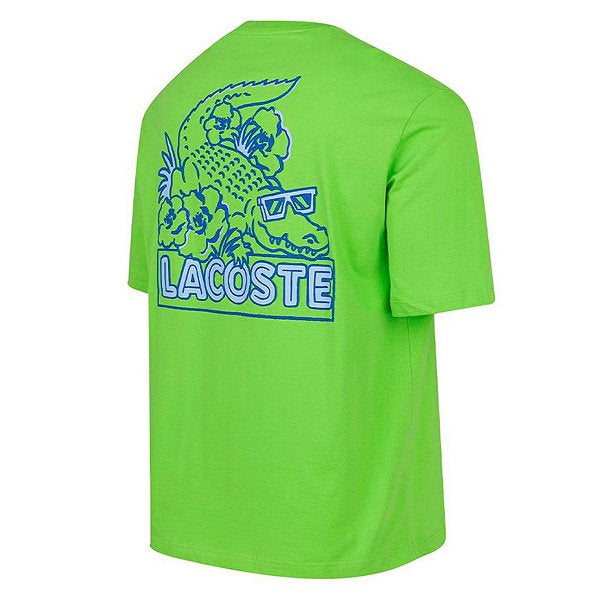 CAMISETA LACOSTE SUMMER - VERDE NEON