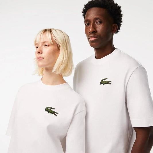 CAMISETA LACOSTE BIG CROC PELÚCIA