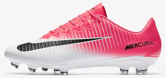 NIKE MERCURIAL VAPOR XI FG “RACE PINK BLACK WHITE”