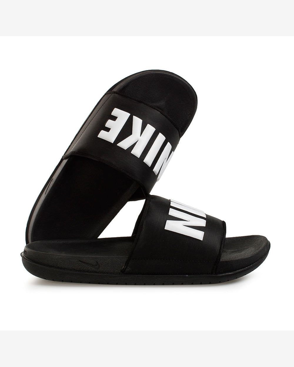 CHINELO NIKE OFFCOURT SLIDE - PRETO/BRANCO