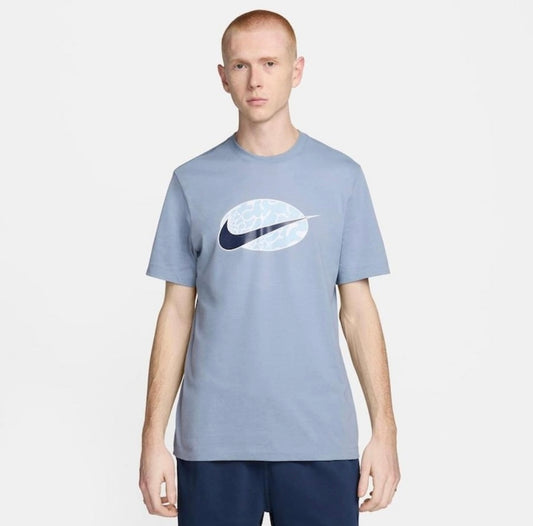 CAMISETA NIKE SPORTSWEAR SWOOSH - AZUL