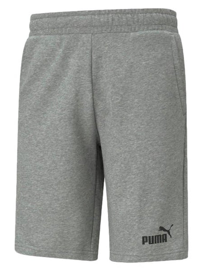 BERMUDA MOLETOM PUMA ESSENTIALS CINZA MESCLA