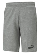 BERMUDA MOLETOM PUMA ESSENTIALS CINZA MESCLA