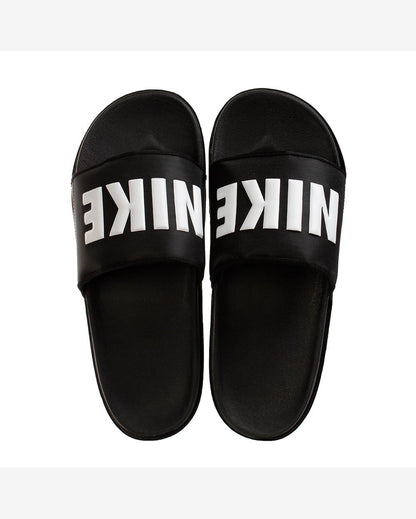 CHINELO NIKE OFFCOURT SLIDE - PRETO/BRANCO