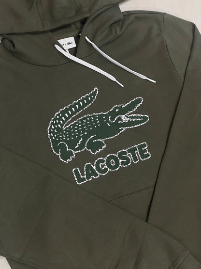 MOLETOM LACOSTE BIG LOGO - VERDE