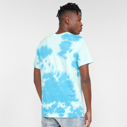 CAMISETA NIKE NBA OC BBALL TIE DYE - AZUL