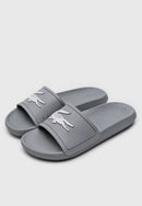 SLIDE LACOSTE CROCO CINZA