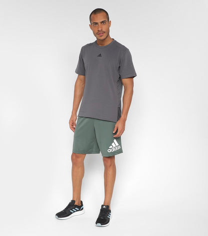 SHORTS ADIDAS KNIT LOGO VERDE