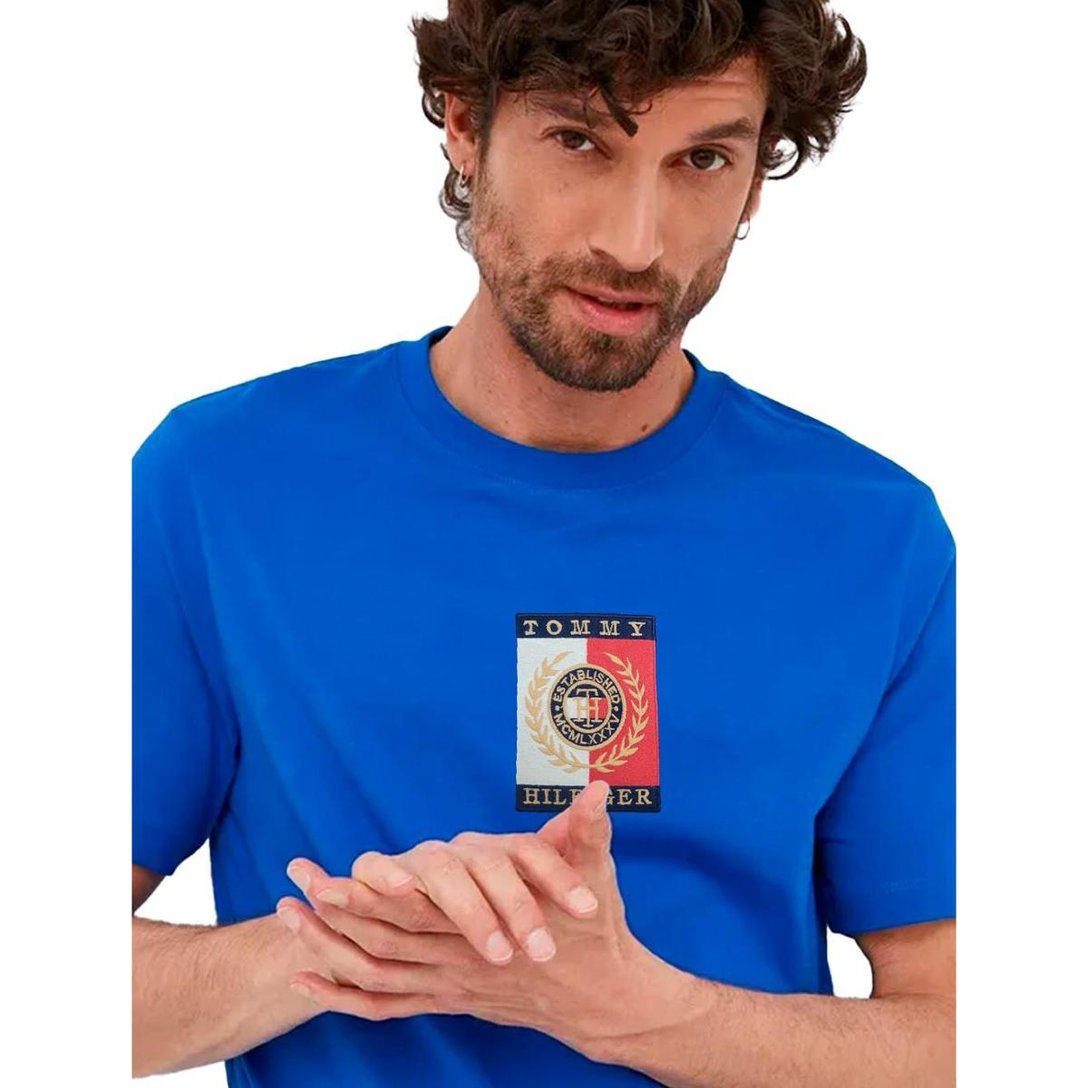 CAMISETA TOMMY HILFIGER - AZUL