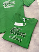 CAMISETA LACOSTE “ CRACKELADO “ VERDE