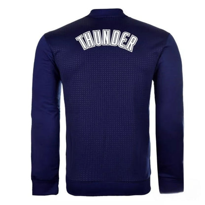 JAQUETA ADIDAS NBA OKLAHOMA CITY THUNDER WINTER HOOPS COURT