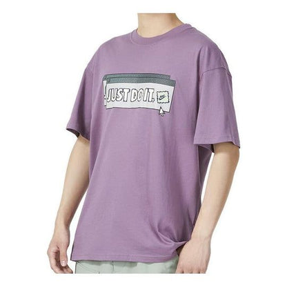 CAMISETA NIKE SPORTSWEAR JUST DO IT - ROXA