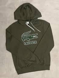 MOLETOM LACOSTE BIG LOGO - VERDE