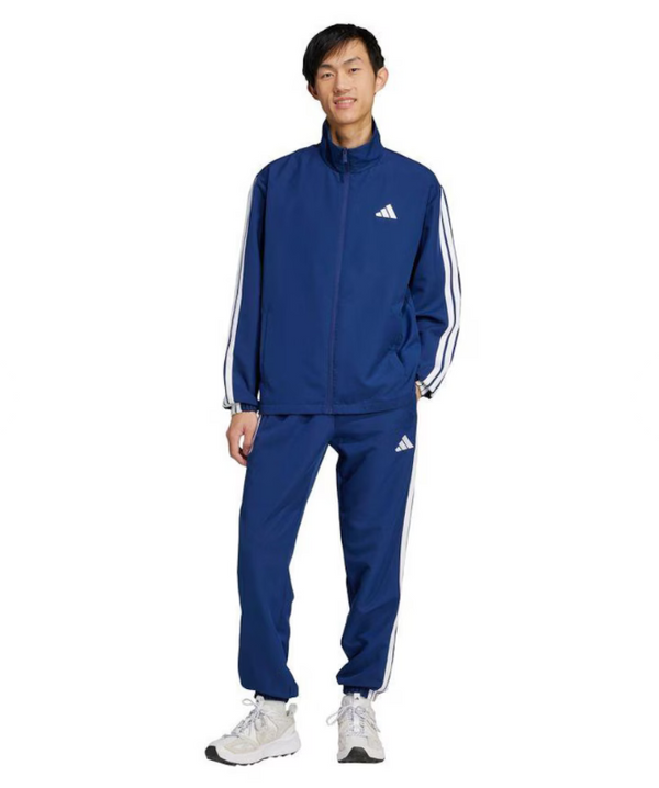 CONJUNTO ADIDAS MALHA SPORTSWEAR BASIC TRÊS LISTRAS