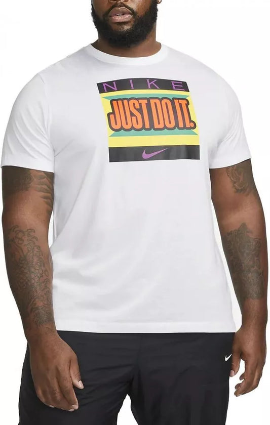 CAMISETA NIKE SWOOSH JUST DO IT - BRANCA