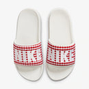 CHINELO NIKE OFFCOURT - BRANCO/VERMELHO