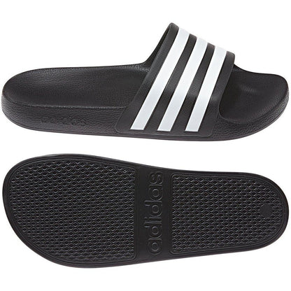 CHINELO ADIDAS ADILETTE AQUA - PRETO/BRANCO
