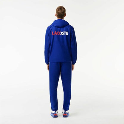 CONJUNTO LACOSTE COLORBLOCK SWEATSUIT - AZUL/VERMELHO