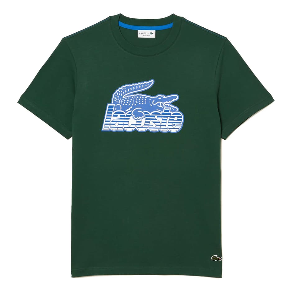 CAMISETA LACOSTE REGULAR FIT - VERDE