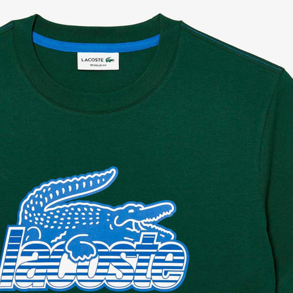 CAMISETA LACOSTE REGULAR FIT - VERDE