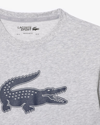 CAMISETA LACOSTE SPORT - CINZA